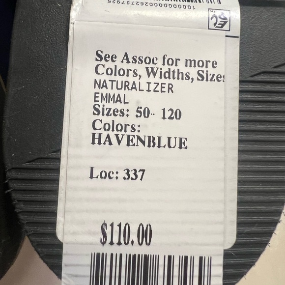 NWT Naturalizer patent blue comfort Emma loafers size 6 - Picture 6 of 9